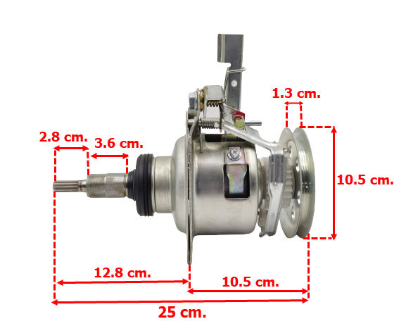 #CF08 แกนซักเครื่องซักผ้า, แกนชุดซัก อีฟ(Eve) 11ฟัน