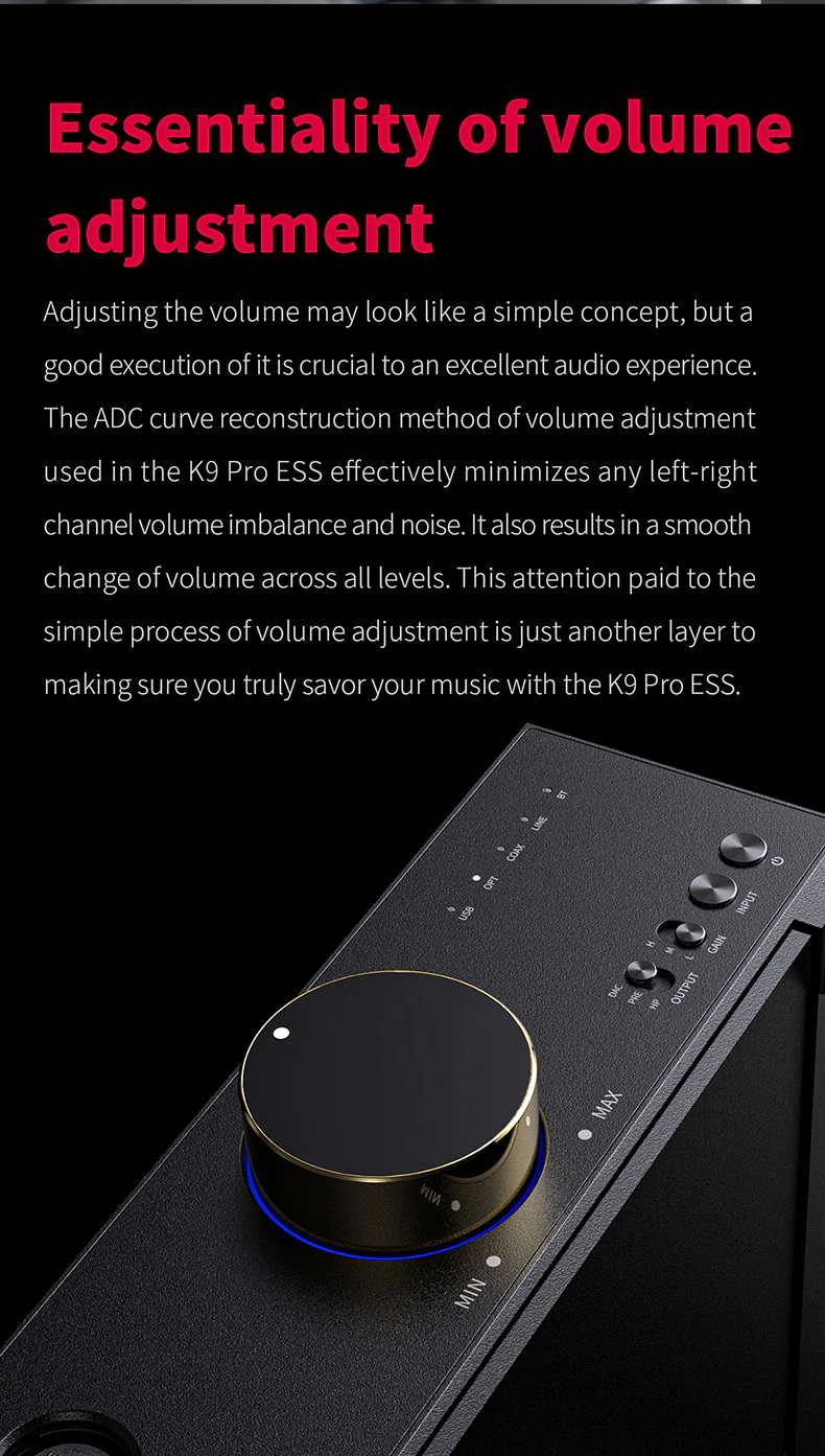 FiiO K9 PRO DAC/AMP ตั้งโต๊ะ เรือธง DAC ESS ES9038PRO x2, AMP THX AAA 788+ รองรับ MQA, LDAC, Dual Hi-Res ประกันศูนย์ไทย
