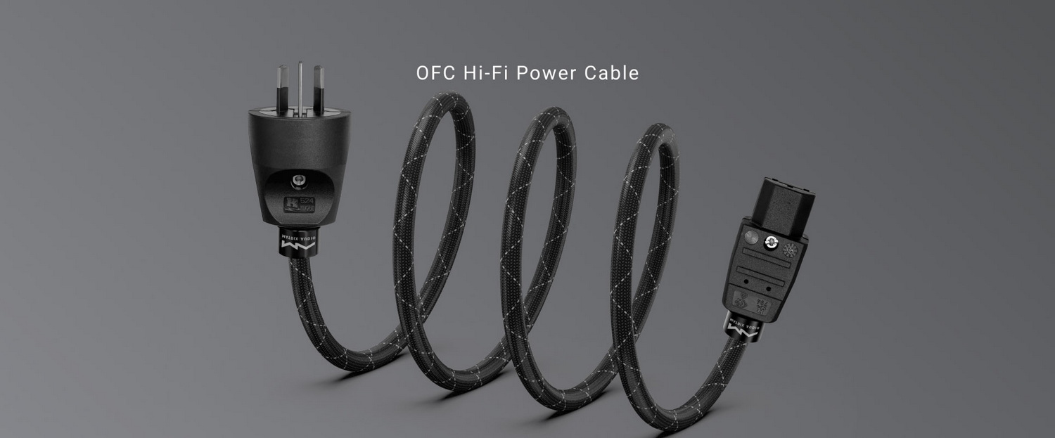 [PreOrder] MATRIX Audio OFCHi-FiPower สายไฟที่ออกแบบมาเป็นพิเศษสำหรับระบบ Hi-Fi ของ Matrix Audio