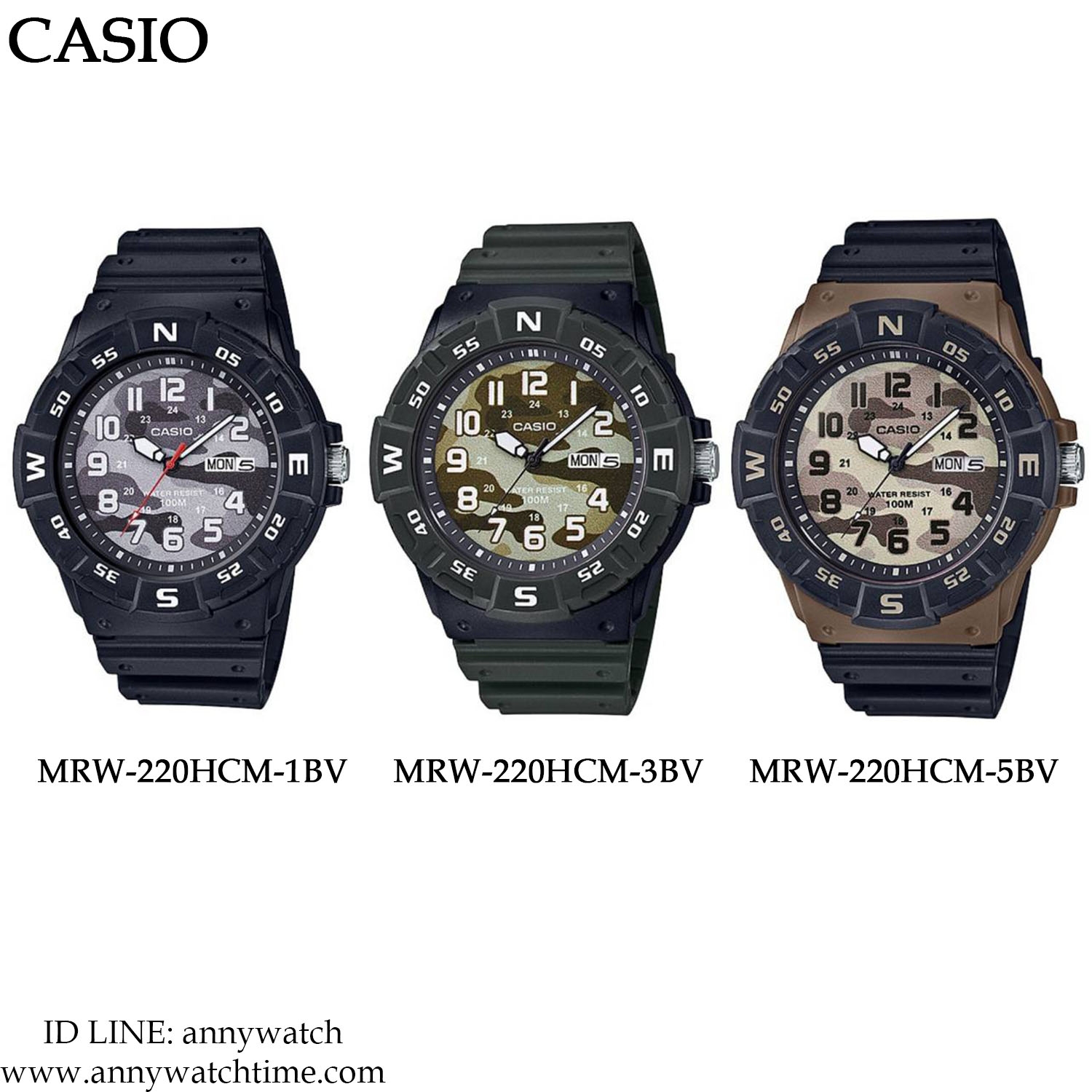 CASIO MRW-220HCM-3BV
