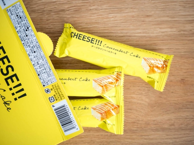🧀✨ขนมชีสญี่ปุ่นสุดฮิต!!! Camembert Cheese Cake – ชีสเค้กคาม็องแบร์แท่งนุ่มจากญี่ปุ่น 6 ชิ้น