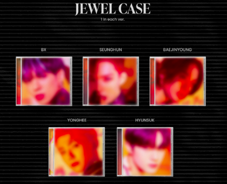 อัลบั้ม #CIX - 5th EP Album [‘OK’ Episode 1 : OK Not] (Jewel Ver.) แรนด้อมปก