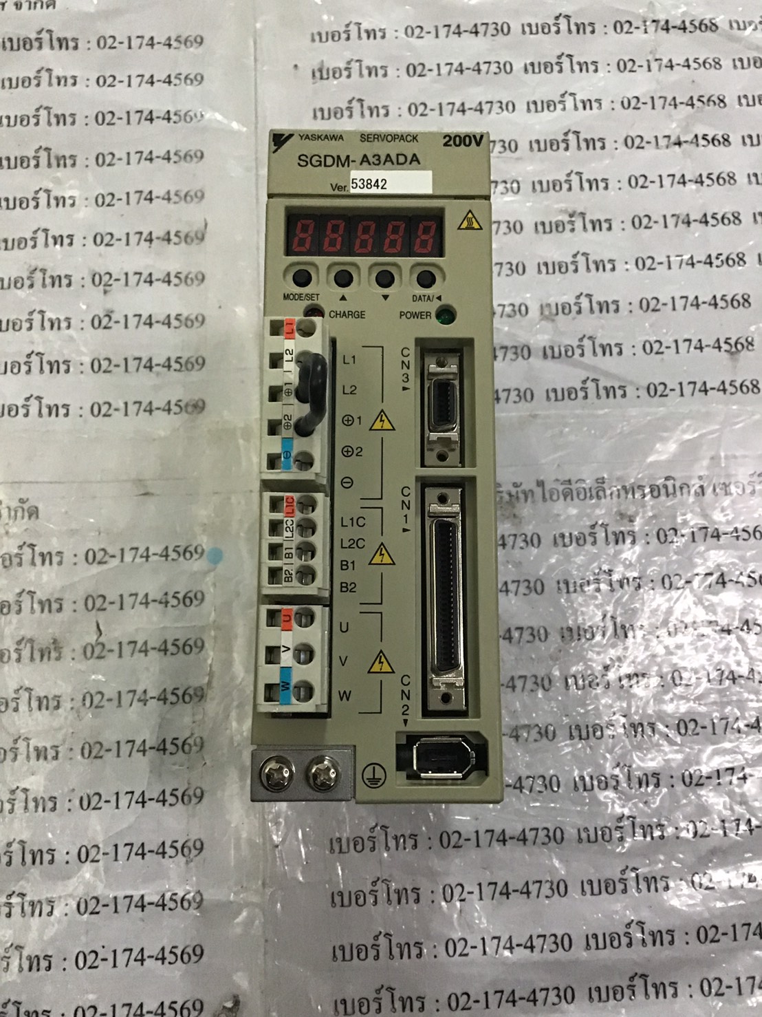 SGDM-A3ADA SERVO DRIVE “ YASKAWA ”