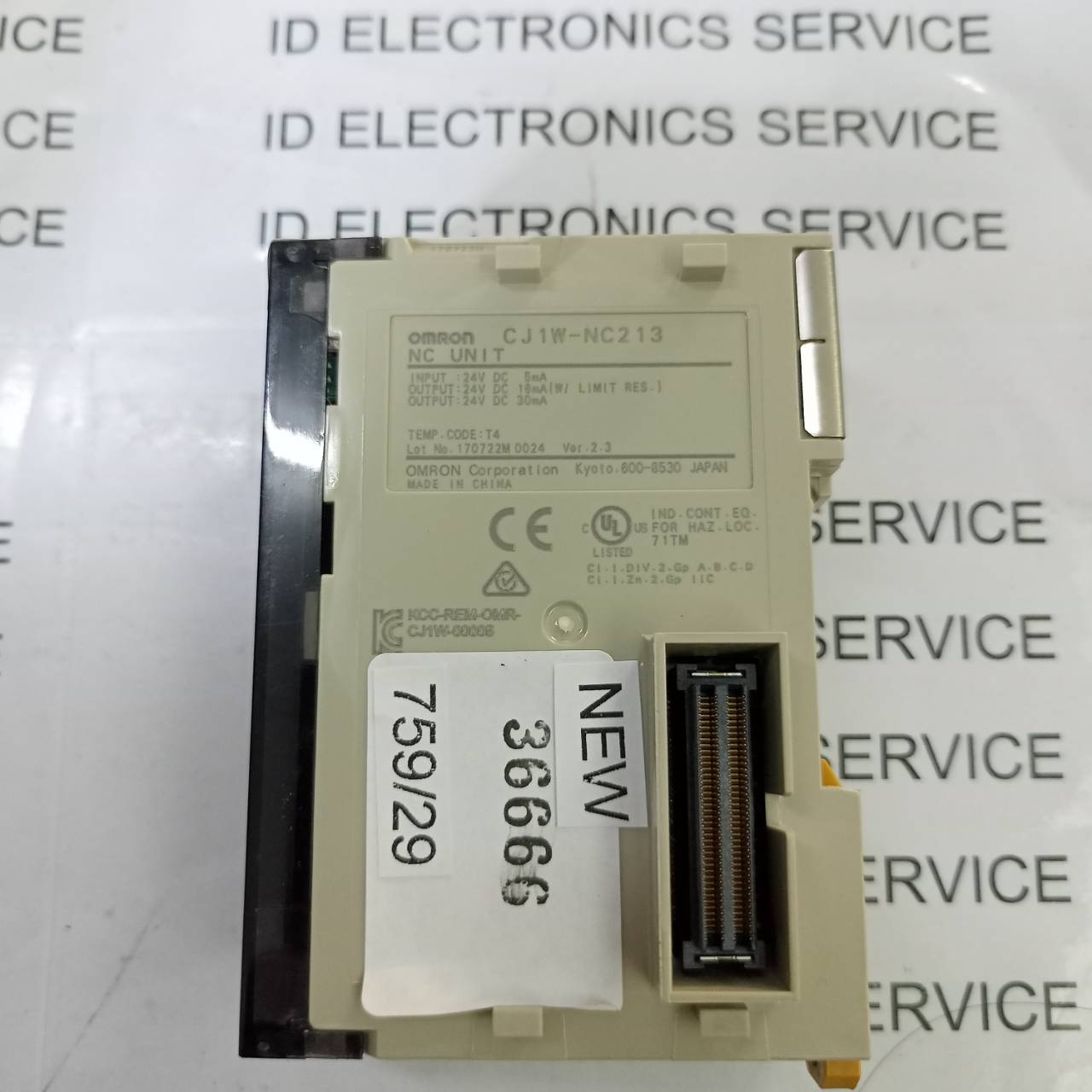 CJ1W-NC213 PLC " OMRON "