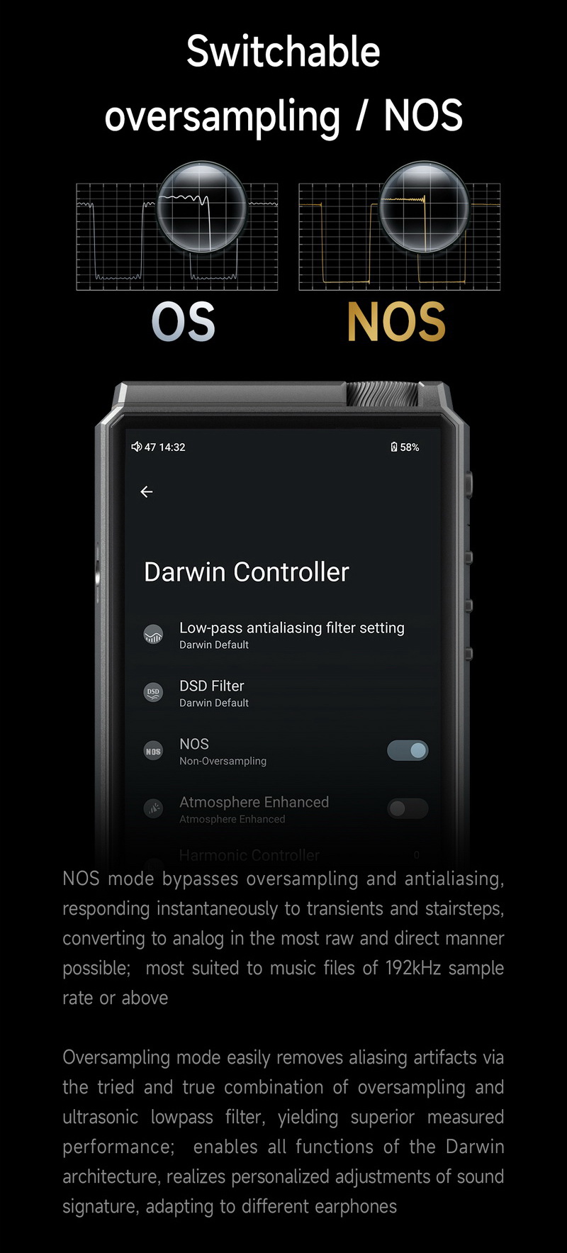 [สั่งจองล่วงหน้า] Hiby RS8 DAP เครื่องเล่นพกพาระดับเรือธงแห่งยุค รุ่นล่าสุด ประกันศูนย์ไทย