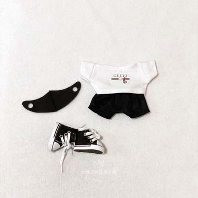 ชุดตุ๊กตา เซียวจ้าน (20cm.) ชุดเสื้อยืดสนามบิน