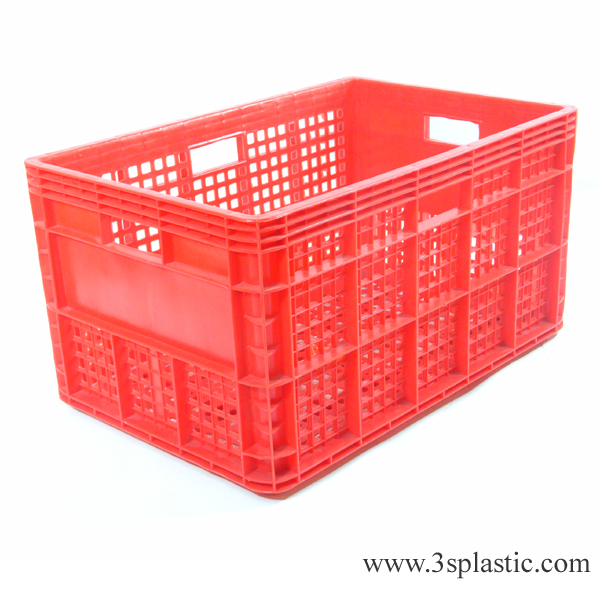 ลังโปร่ง บรรจุ25kg. ขนาด 37 x 55.5 x 30.5 เกรดA HDPE เบอร์ 426 แพ็ค 3 ใบ