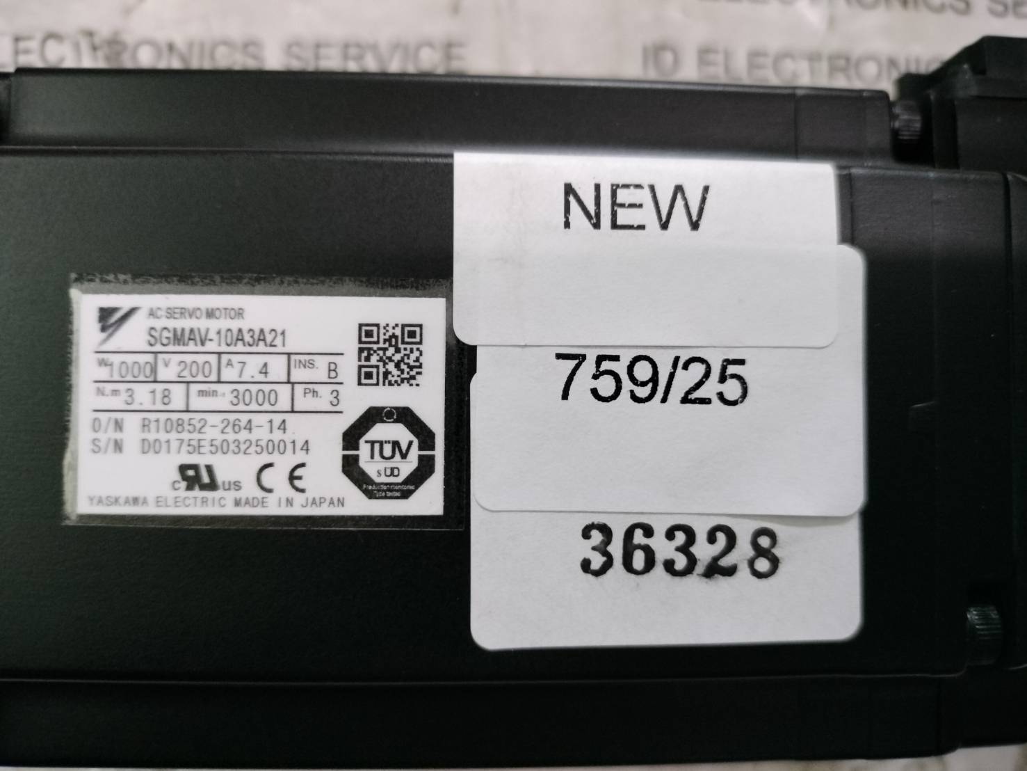 SGMAV-10A3A21 SERVO MOTOR " YASKAWA "
