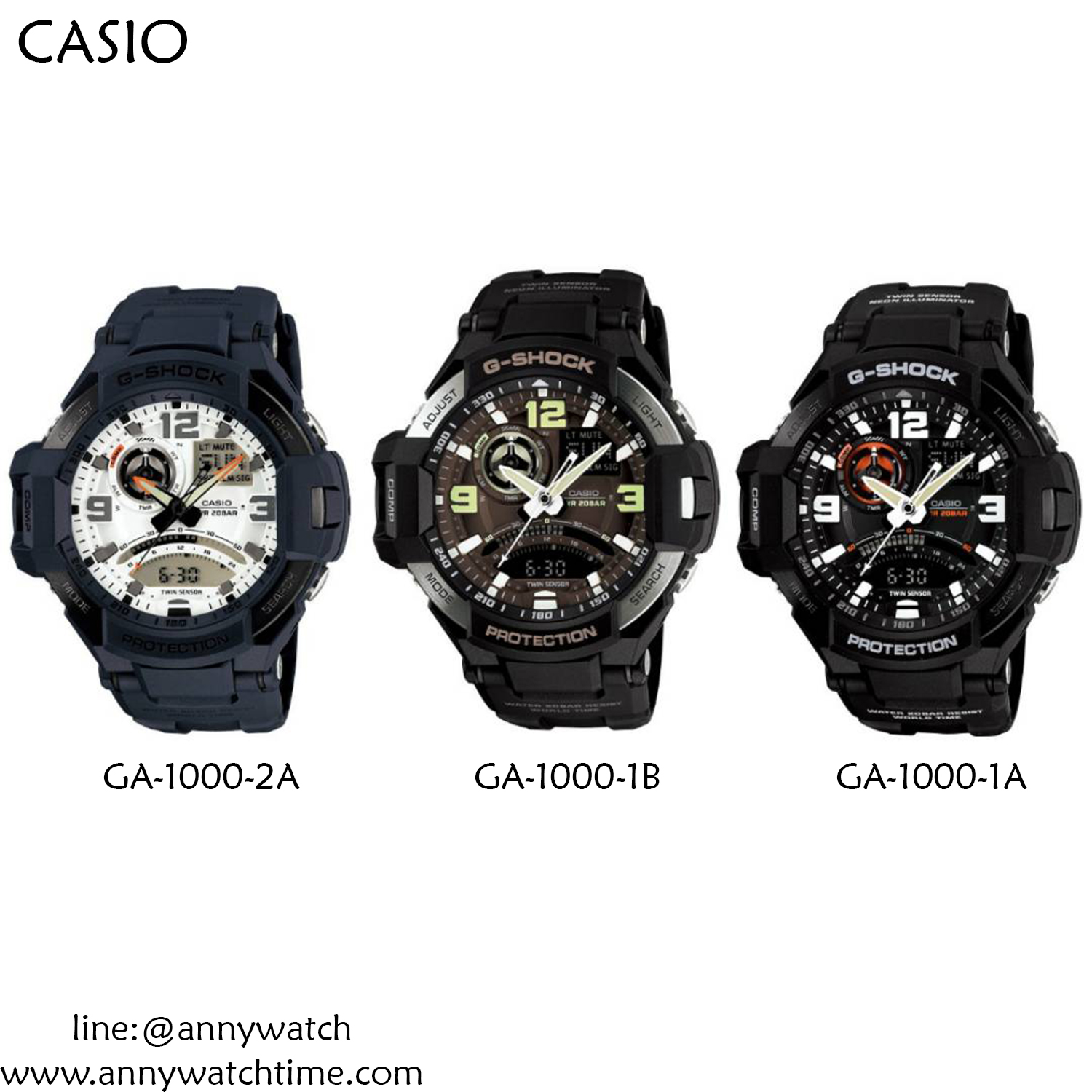 G-SHOCK GA-1000-2B