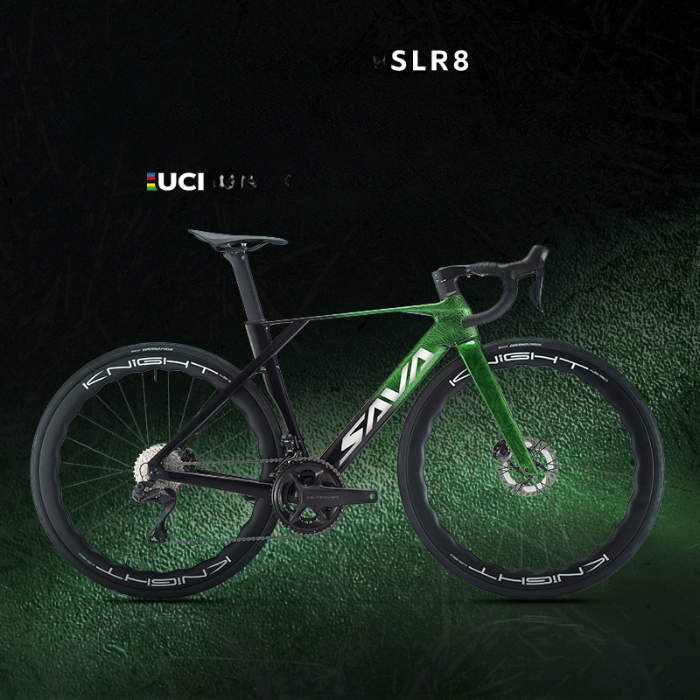 SAVA SLR8 Carbon Fiber Road Bike Shimano Ultegra Di2 8170 7.72kg Hydraulic Disc Brake | 2025