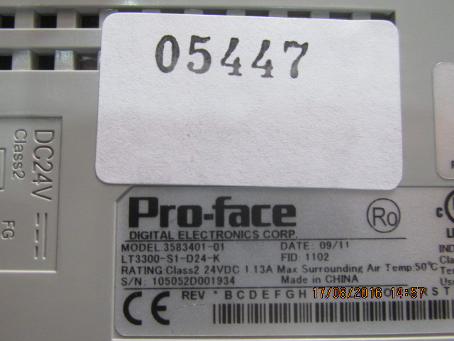 LCD TOUCH SCREEN “ PROFACE ” รุ่น LT3300-S1-D24-K
