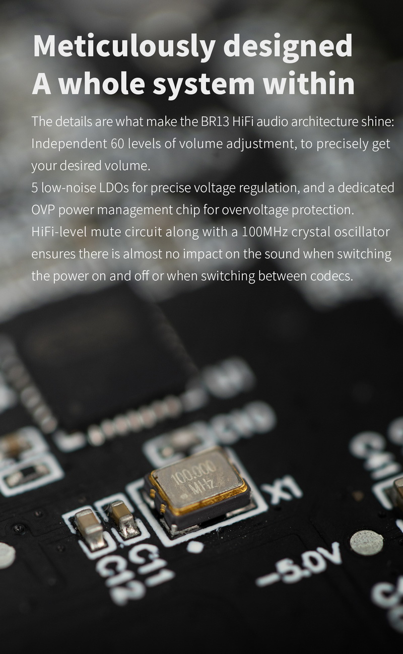 FiiO BR13 ตัวรับสัญญาณ Bluetooth ความละเอียดสูง รองรับ Dual Hi-Res ประกันศูนย์ไทย