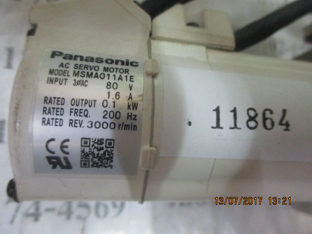 SERVO MOTOR “ PANASONIC ” รุ่น MSMA011A1E