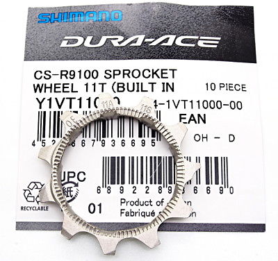 ใบสเตอร์หลัง DURA-ACE, CS-R9100 ขนาด 11T (11-25T, 11-28T, 11-30T)