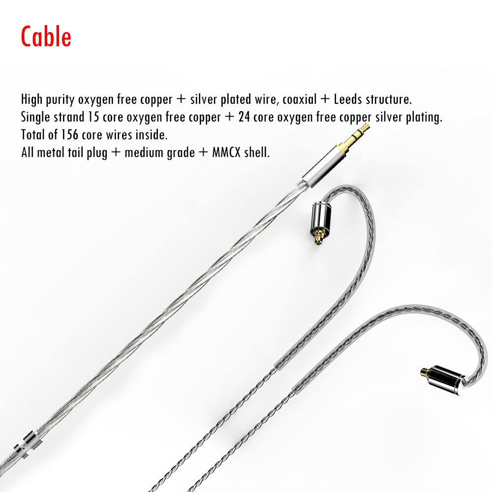 ขาย THHiFi Character หูฟัง 2 ไดรเวอร์ 1BA+1DD ประกันศูนย์ไทย