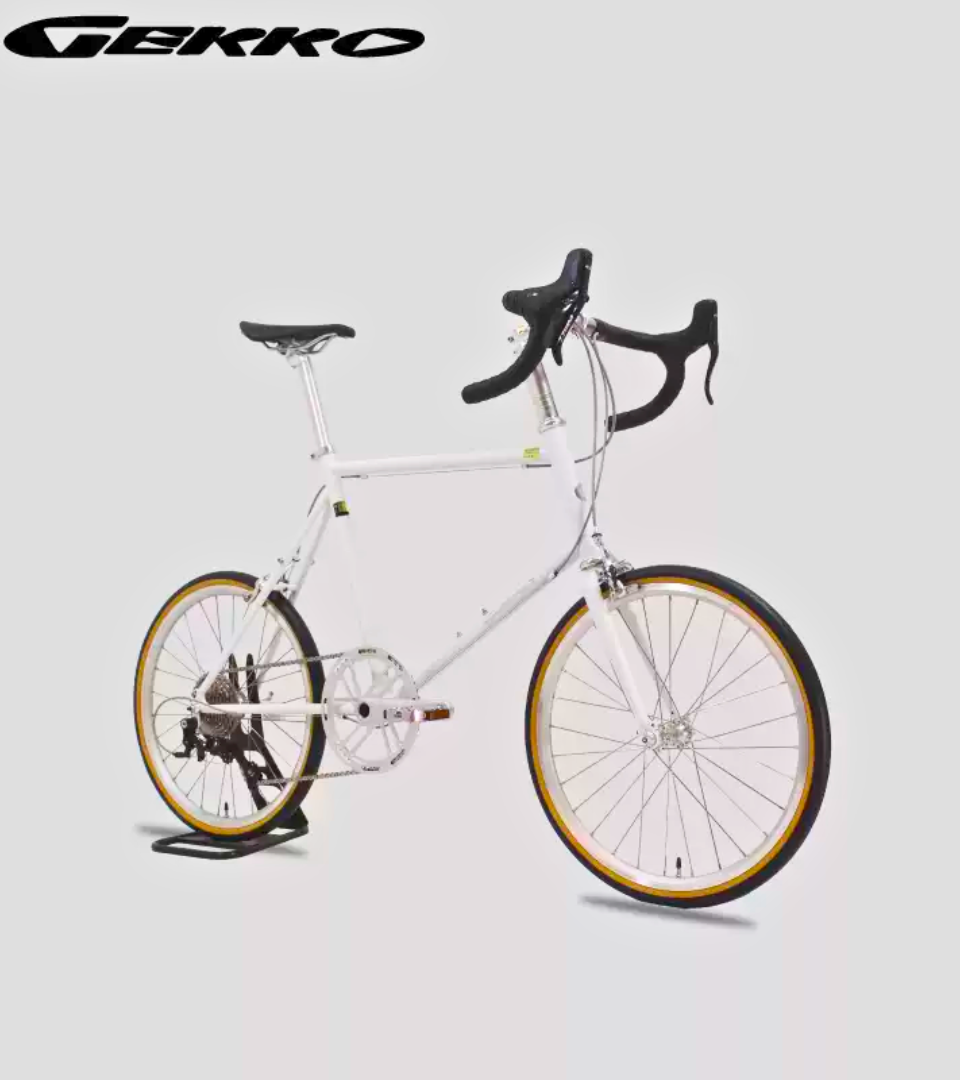 จักรยาน GEKKO CrMR Mini Velo ล้อ 451 โครโมลี่ 9 สปีด น้ำหนักเบาพิเศษ