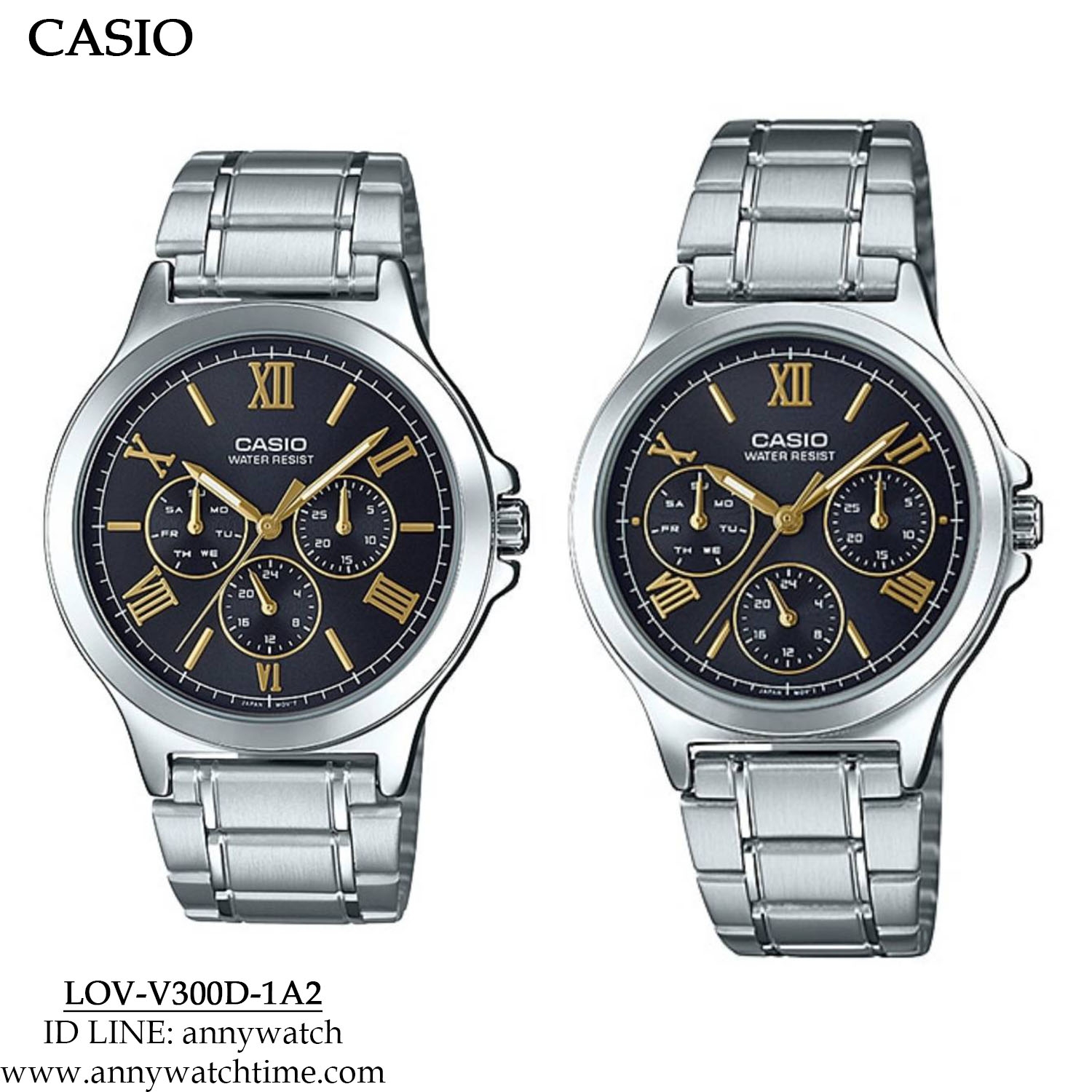 CASIO LOV-V300D-1A2