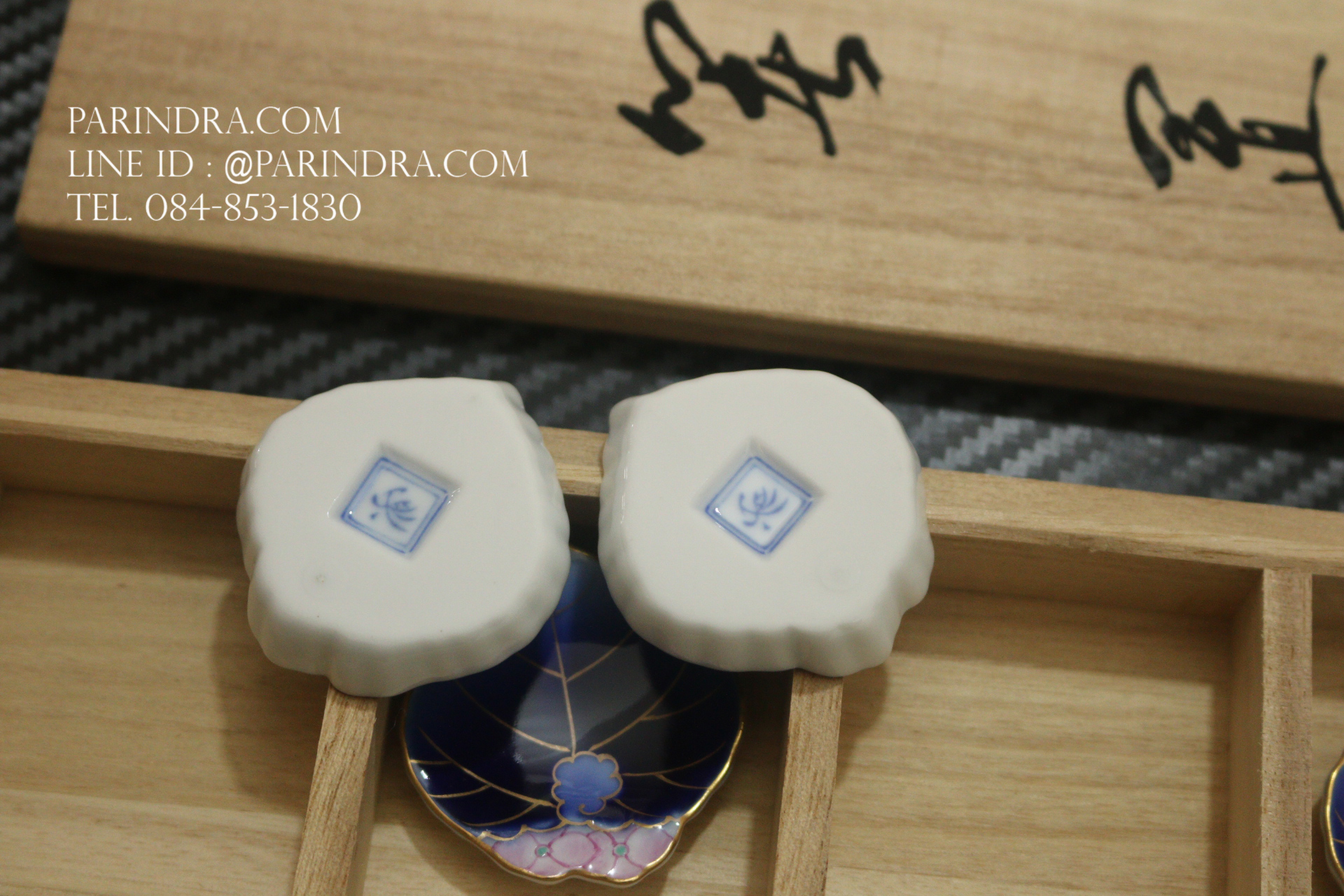 ที่วางชุดตะเกียบญี่ปุ่นในกล่องไม้ JAPAN