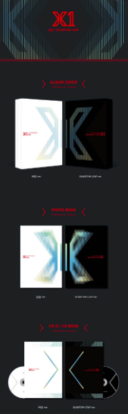 อัลบั้ม #X1 - Mini Album Vol.1 [비상: QUANTUM LEAP] (비상 Ver.):ไม่มีโปสเตอร์