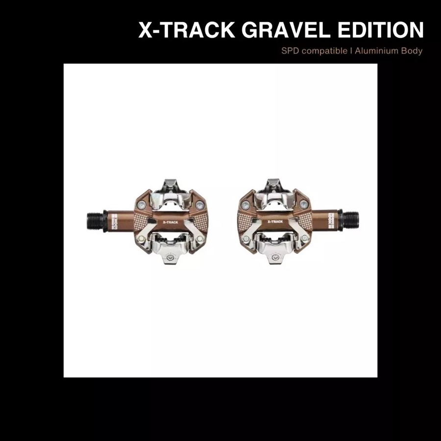 บันได LOOK X-TRACK GRAVEL EDITION | แป้นเหยียบจักรยานกราเวล พร้อมคลีทในชุด