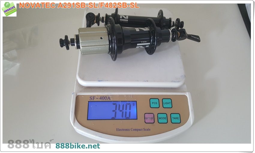 ดุมเสือหมอบ NOVATEC A291SB-SL/F482SB-SL (หน้า+หลัง) หน้า20H,หลัง24H มีแหวนรอง