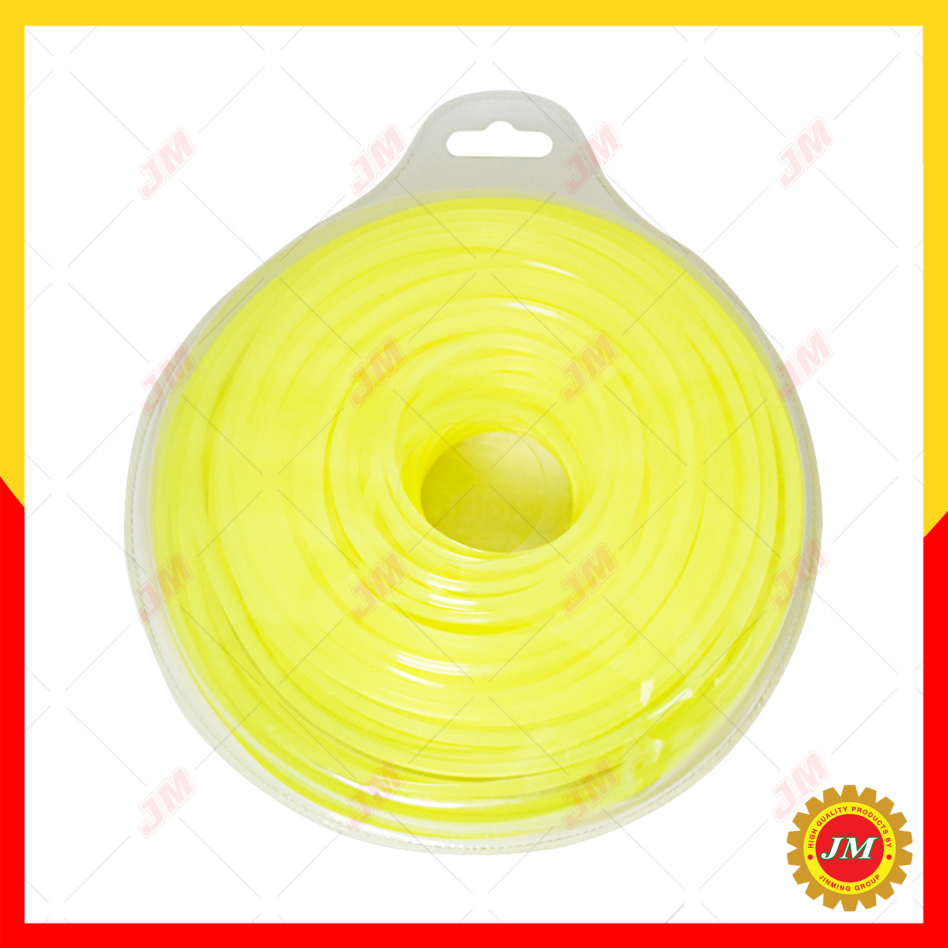 เอ็นตัดหญ้า เหนียวพิเศษ Falcon ขนาด 3.0มม. // 1.0 ปอนด์ เหลี่ยมเหลือง เหลี่ยมขาว กลมขาว