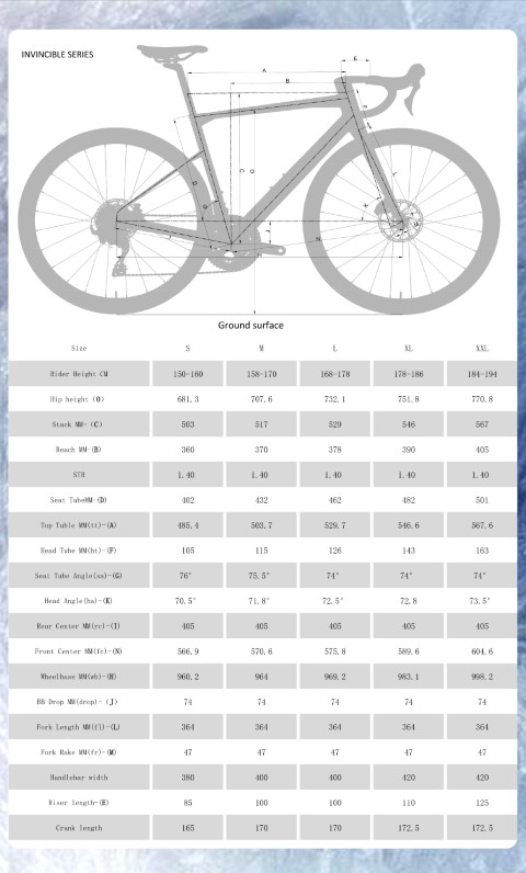 จักรยานเสือหมอบคาร์บอน INVINCIBLE SPORT 2025 | Shimano 105 2x12 Speed