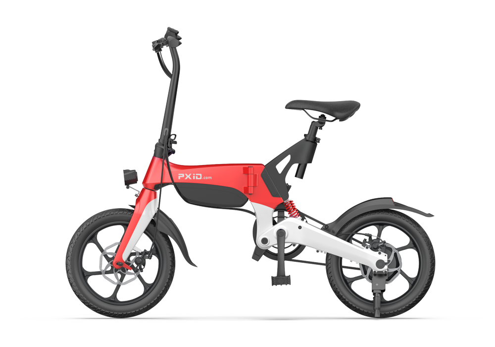 จักรยานพับได้ไฟฟ้า PXID LIGHT P2 วงล้อ 16 นิ้ว มอเตอร์ 250วัตต์ แบต 36V/52.Ah ความเร็ว 25กม/ชม. ไกลสุด 40กม. 2024