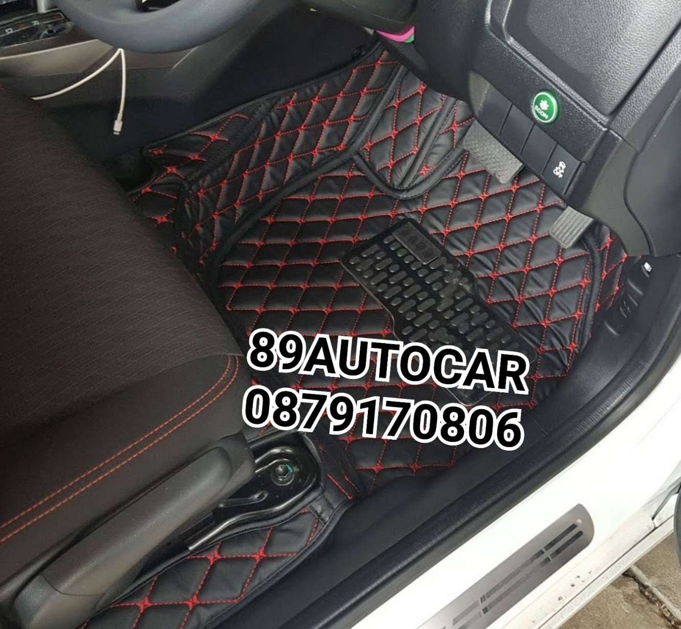 พรมรถ ปูพื้น Honda Jazz 2014-2019 เข้ารูป