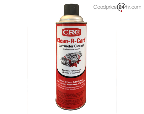 c-007. CRC น้ำยาล้างคาร์บูเตอร์ ปีกผีเสื้อ และระบบเครื่องยนต์ รุ่น Clean R Carb 454g. - Made in USA
