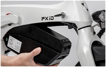 จักรยานพับได้ไฟฟ้า PXID LIGHT P2 วงล้อ 16 นิ้ว มอเตอร์ 250วัตต์ แบต 36V/52.Ah ความเร็ว 25กม/ชม. ไกลสุด 40กม. 2024