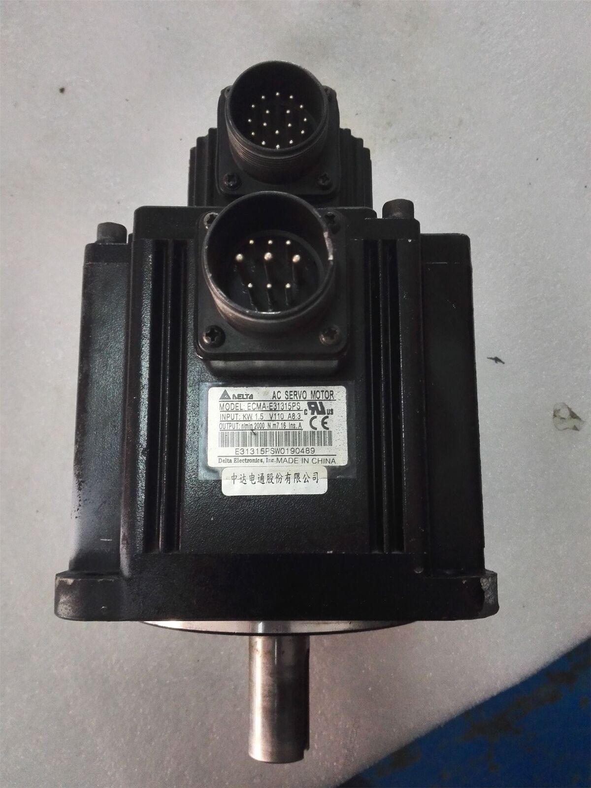 SERVO MOTOR " DELTA " รุ่น ECMA-E31315PS
