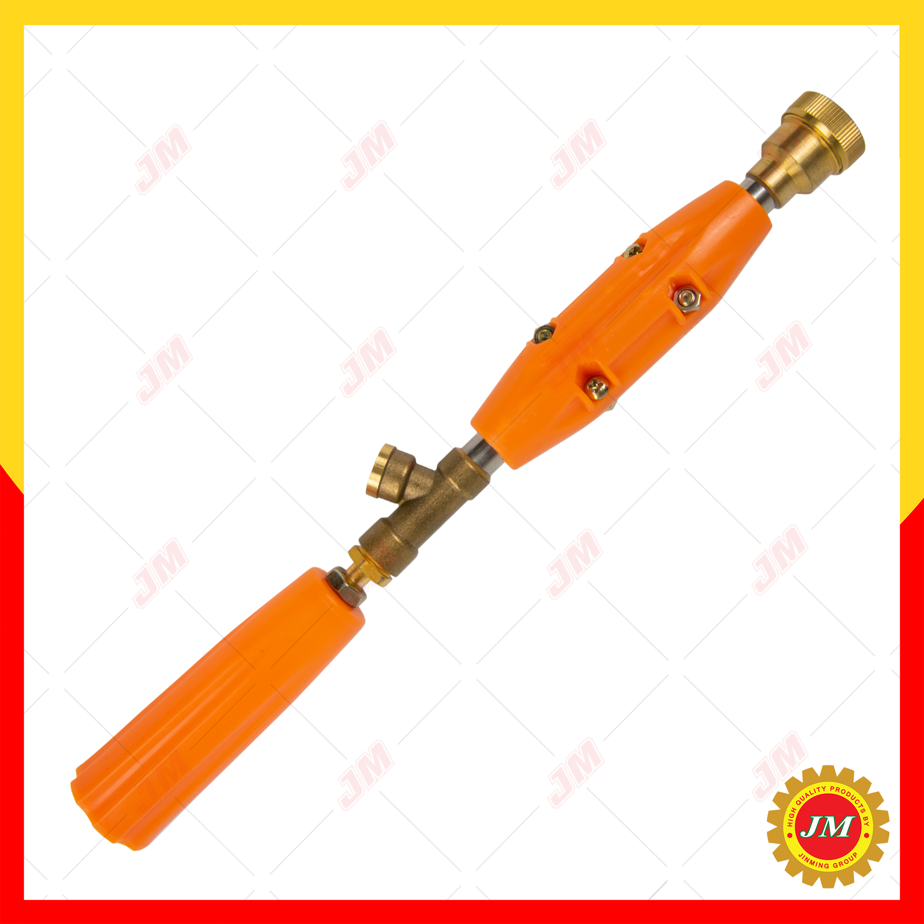 ด้ามพ่นยา หัวตรง ทองเหลืองแท้ ยาว 30ซม. แกนสแตนเลส