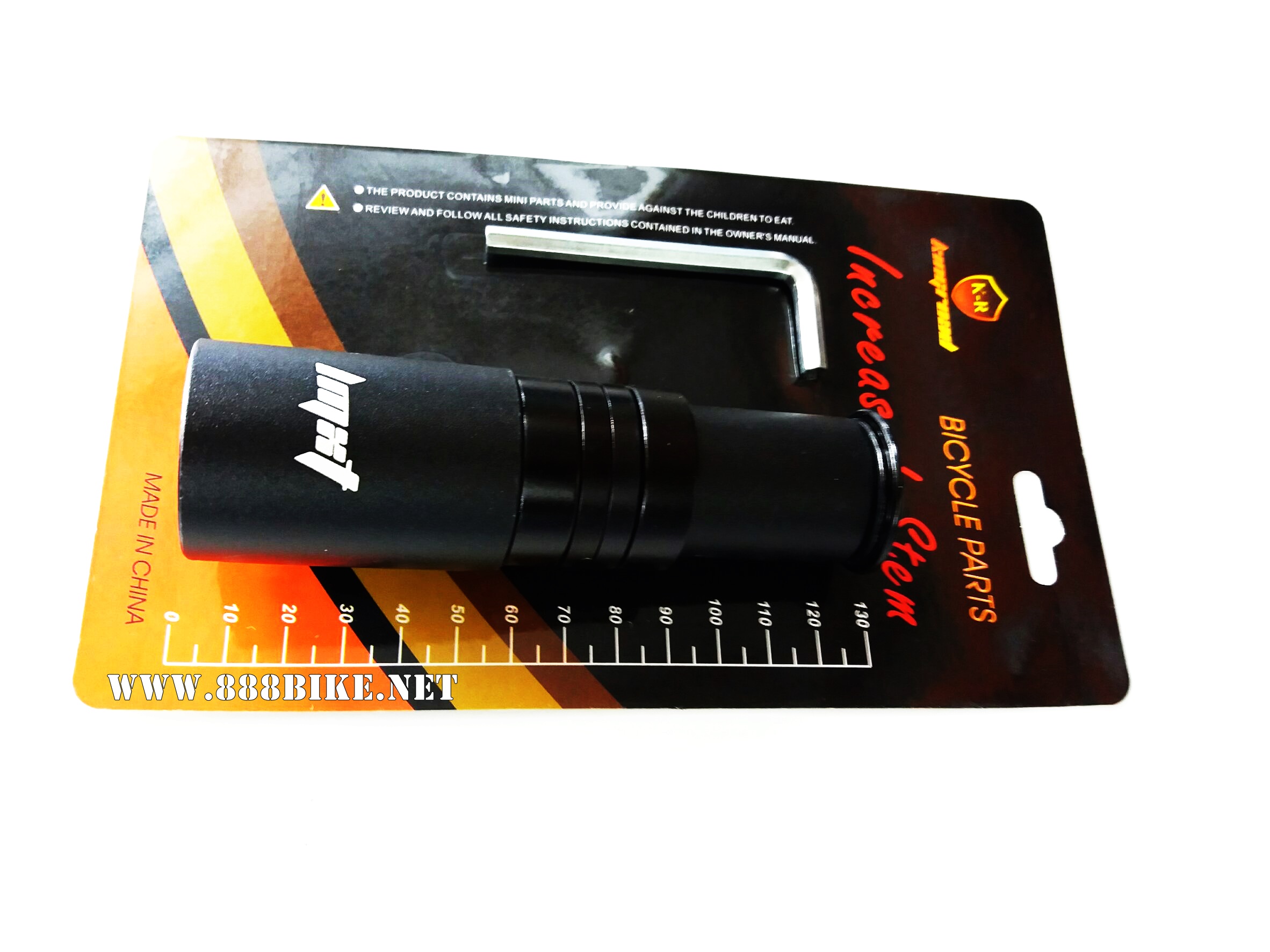 ต่อคอแฮนด์ imxt ,ซางโช๊ค INCREASED STEM มีสีเงิน