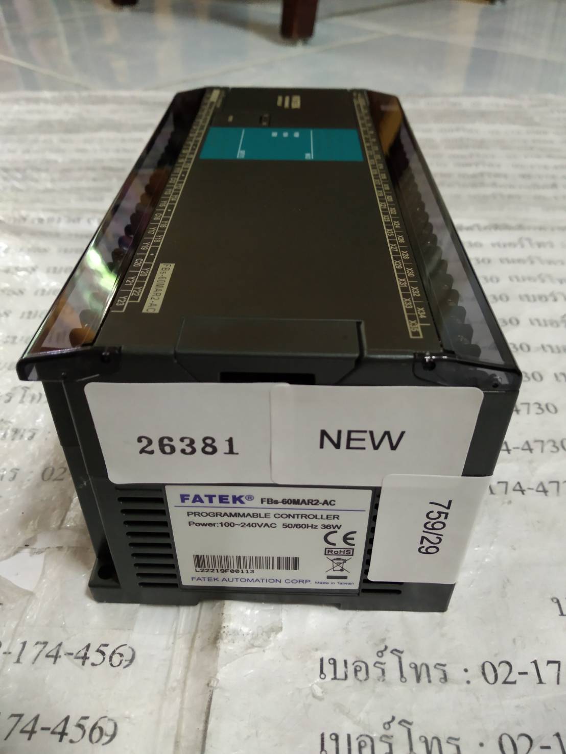 FBS-60MAR2-AC PLC " FATEK "