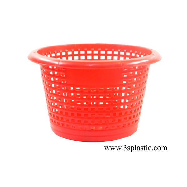 204 ตระกร้าใส่ปลา/หลัวปลา ขนาด Ø 46.5 x 29.5 cm. บรรจุ 20กิโล