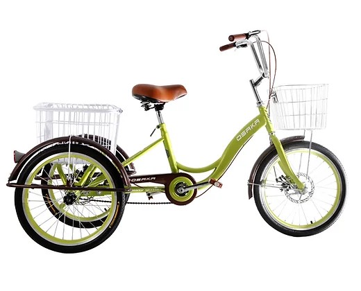 จักรยานสามล้อยี่ห้อ Osaka Camel 20 นิ้ว ดิสเบรคหน้า+หลัง เฟรมเหล็ก