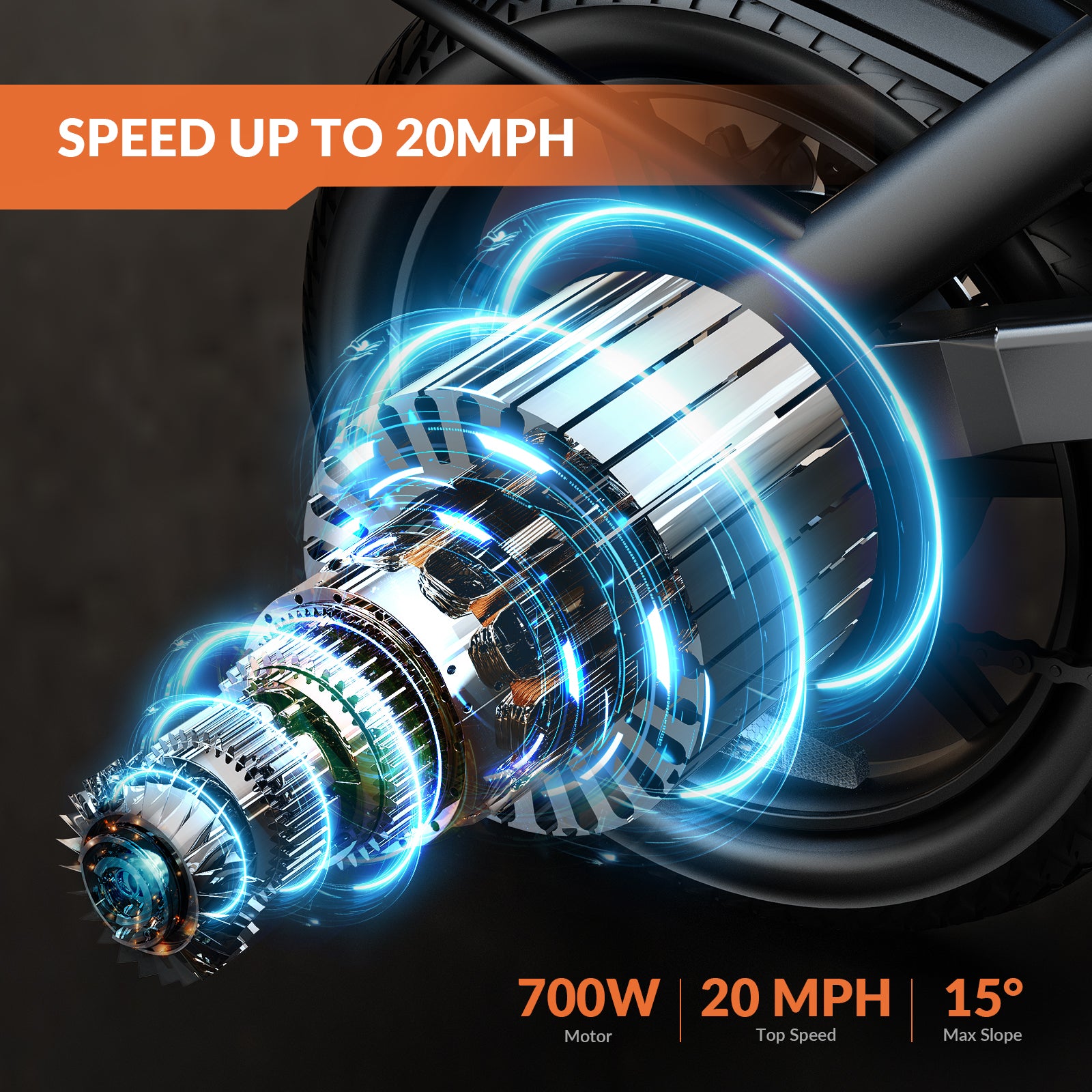 จักรยานไฟฟ้าพับได้ INVANTI LB20 350W แบตฯ 36V10.4Ah | 5th Wheel