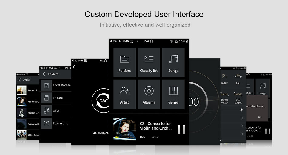 ขาย Cayin N8 DAP พกพาชิป DAC AK4497EQ x2 รองรับ Bluetooth , Native DSD256 ประกันศูนย์ไทย