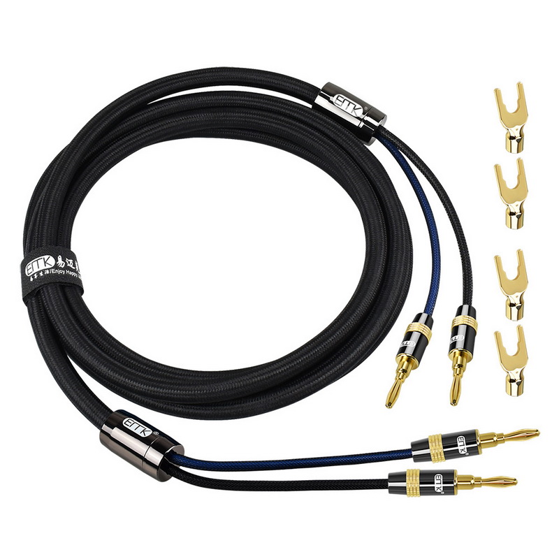 ขาย ERTK BANANA PLUG สายบานาน่าเกรดพรีเมี่ยม สำหรับลำโพงเครื่องเสียง