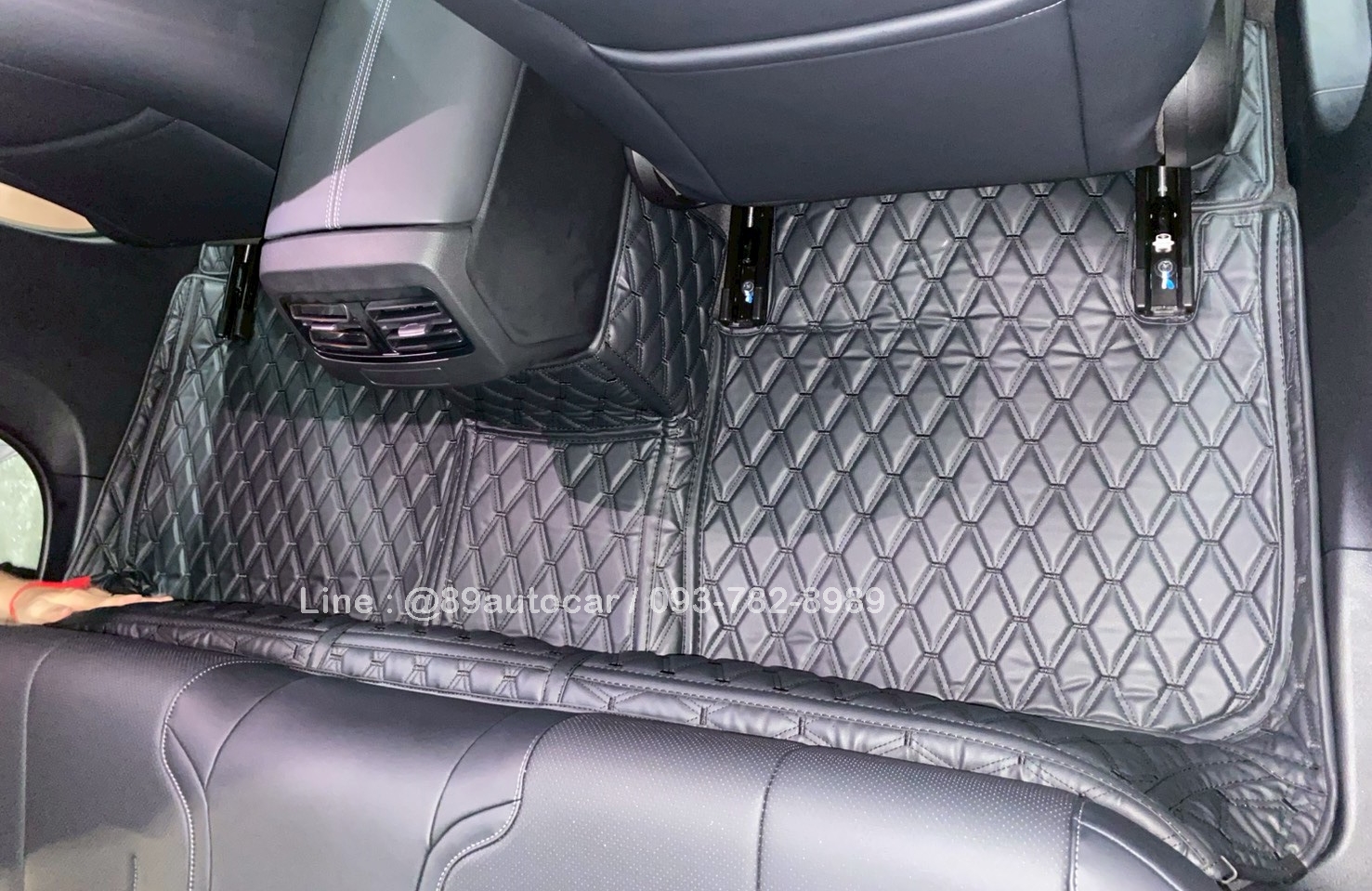 พรมรถ BYD Seal 5 DM-i 2025 ปูพรมVVIP สีดำด้ายดำ