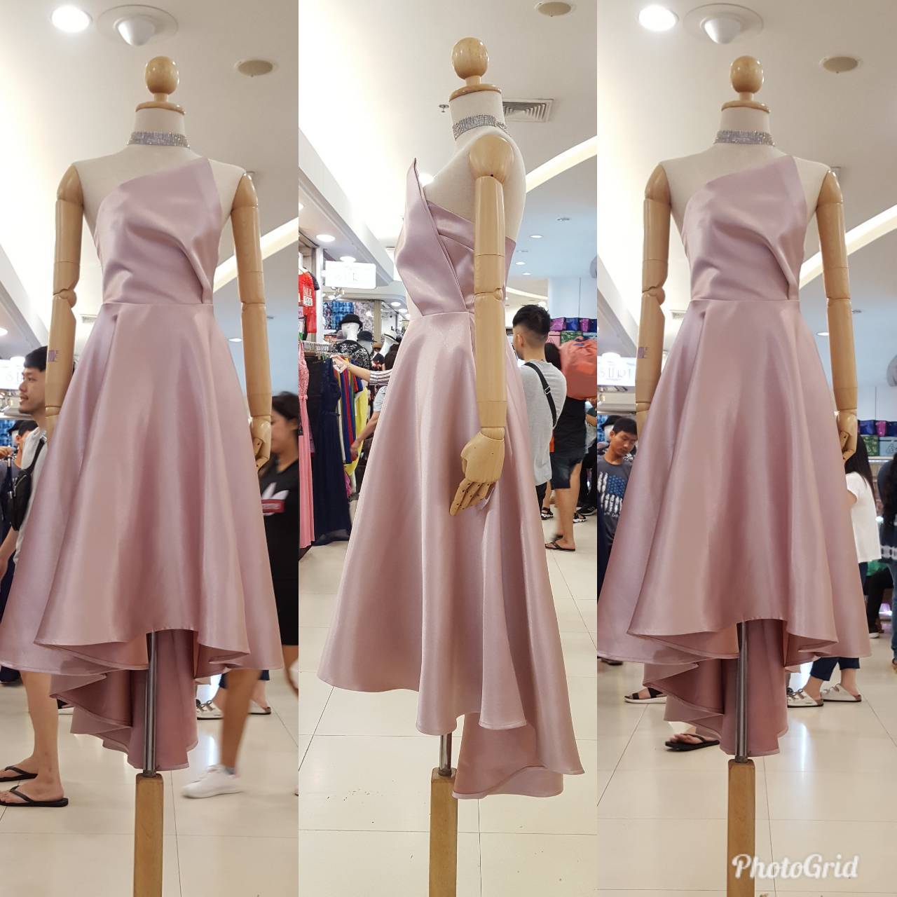 ชุดเพื่อนเจ้าสาว สีชมพู รวมแบบ ตัวอย่าง สั่งสีและแบบอื่นๆได้ เช่า 500