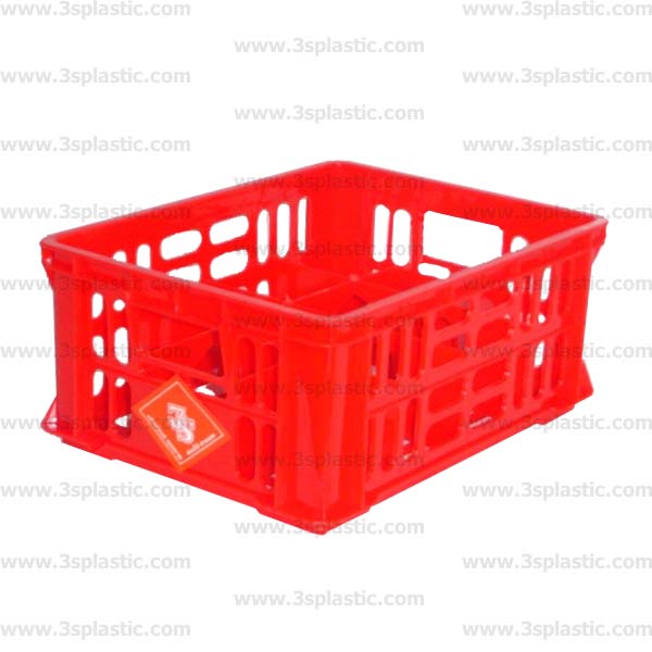 ลังคว่ำแก้วอย่างหนา 12 ช่อง EXT:25.5 x 33.5 x 14.5 cm.