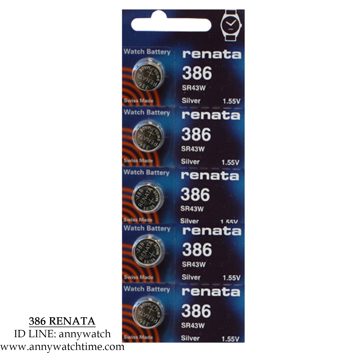 ถ่าน 386 RENATA
