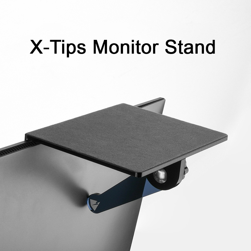 ขาย X-Tips Monitor Stand ที่จัดระเบียบบนจอคอม สำหรับวาง ลำโพง Router ฟิกเกอร์