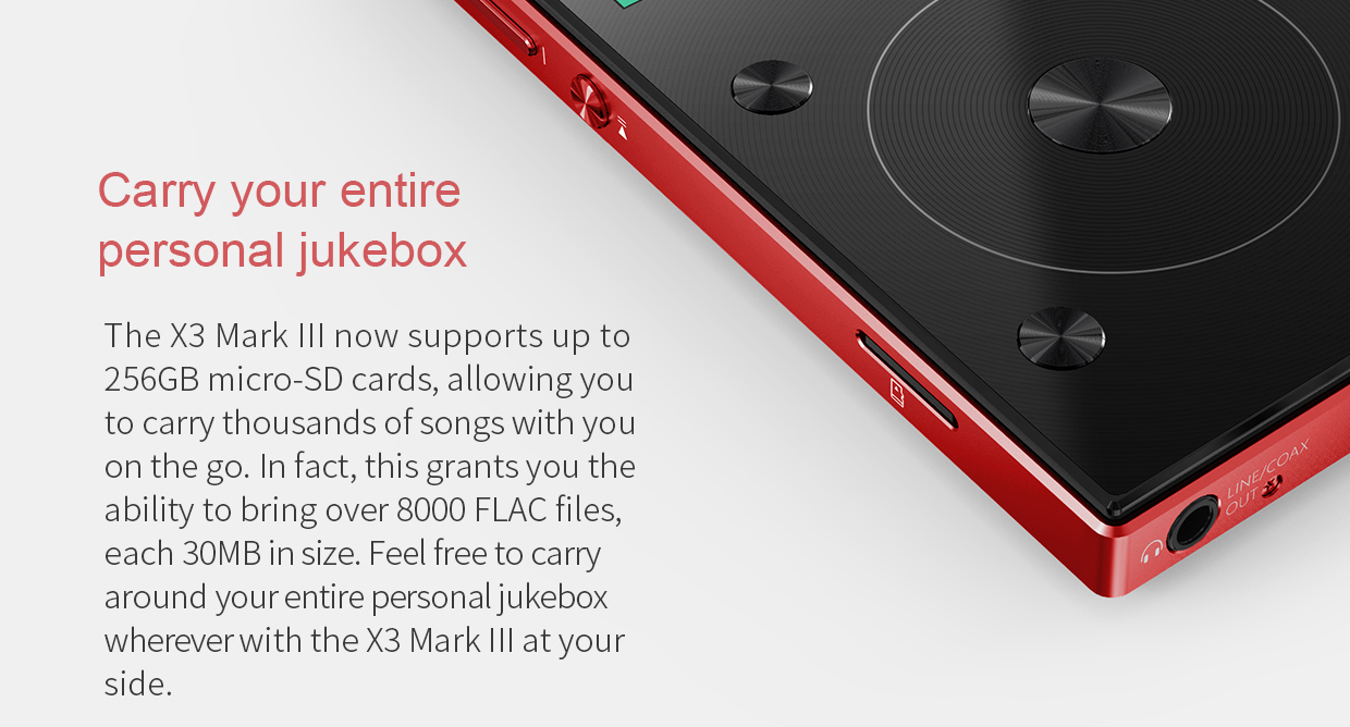 ขาย FiiO X3iii เครื่องเล่นพกพาไฮเอนด์รองรับ Lossless DSD และ Bluetooth 4.1