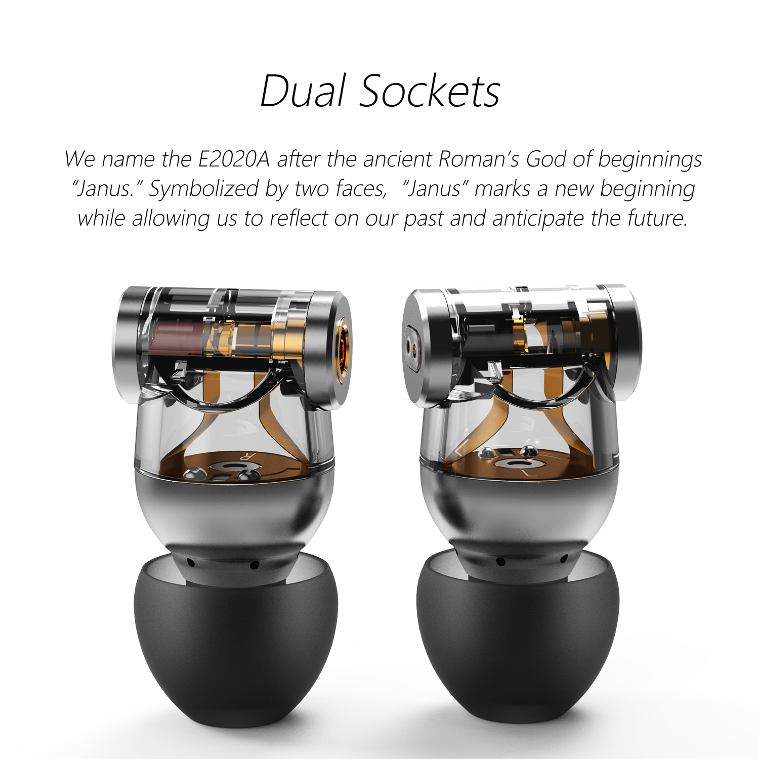 ขาย DD JANUS E2020A หูฟัง 1 ไดรเวอร์ Dynamic อินเตอร์เฟส FPCB