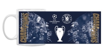 ถ้วยกาแฟ ฟุตบอล สโมสรเชลซี - UCL 2021 CHAMPIONS ใหม่ / CHELSEA Football Club Mug - UCL 2021 CHAMPIONS NEW