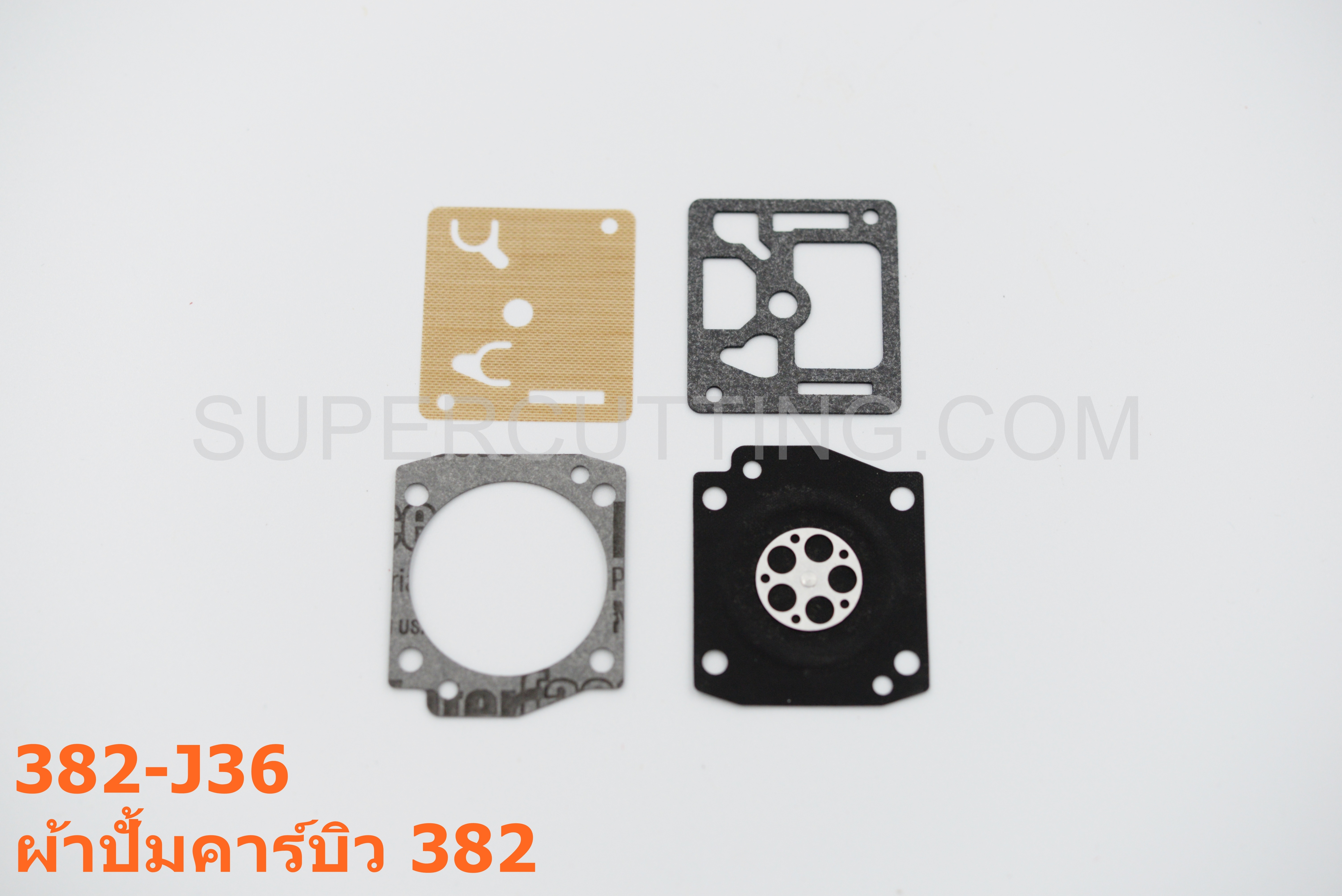 ผ้าปั้มคาร์บิว 382