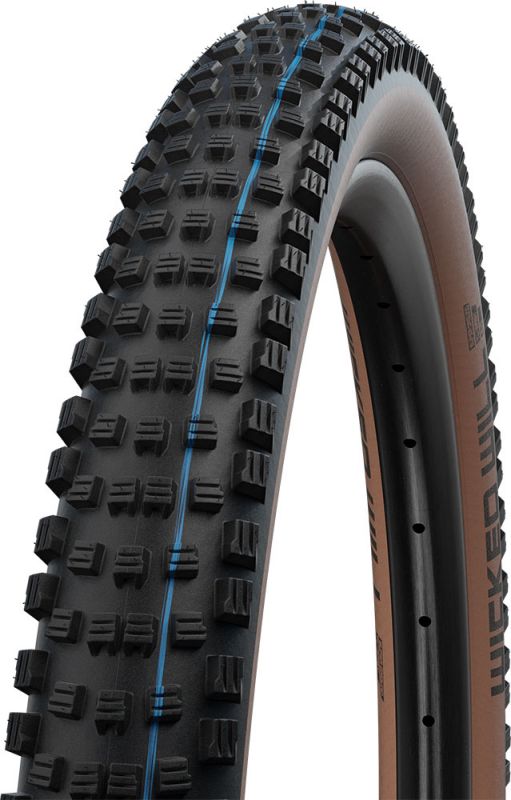 SCHWALBE ยางนอก MTB, WICKED WILL, SUPER RACE, 29X2.40, สีขอบแก้ว